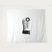 Tenture Joyeux Halloween (Devant (Horizontal))