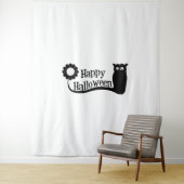 Tenture Joyeux Halloween (En situation)