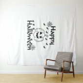 Tenture Joyeux Halloween (En situation (horizontale))