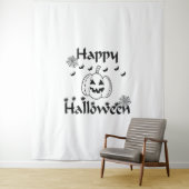 Tenture Joyeux Halloween (En situation)