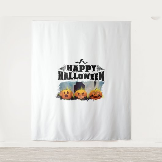 Tenture Joyeux Halloween (Devant)