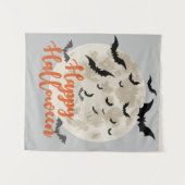 Tenture Joyeux Halloween (Devant (Horizontal))