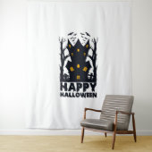 Tenture Joyeux Halloween Halloween Happy Halloween (En situation)