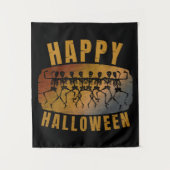 TENTURE JOYEUX HALLOWEEN SQUELETTE DANSEUR (Devant)