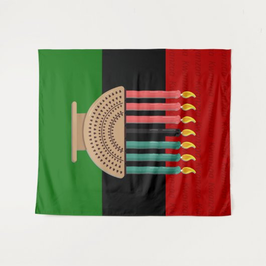 TENTURE JOYEUX KWANZAA (Devant (Horizontal))