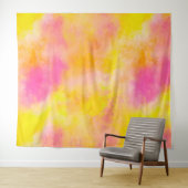 Tenture Joyeux lumineux Abstrait de dégradé de couleurs (En situation (horizontale))