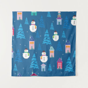 Tenture Joyeux Motif de Noël