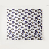 Tenture Joyeux Motif de Noël (Devant (Horizontal))