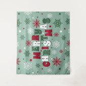 Tenture Joyeux Noël (Devant)