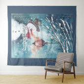 Tenture Joyeux Noël (En situation (horizontale))