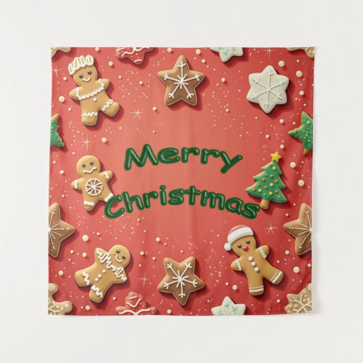 Tenture Joyeux Noël (Devant)