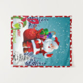 Tenture Joyeux Noël (Devant (Horizontal))