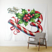 Tenture Joyeux Noël (En situation (horizontale))