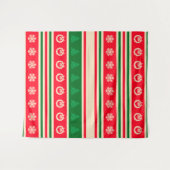 Tenture Joyeux Noël (Devant (Horizontal))
