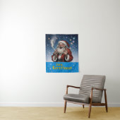 Tenture Joyeux Noël (En situation)