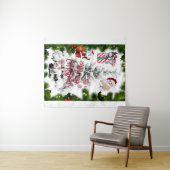 Tenture Joyeux Noël (En situation (horizontale))