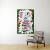 Tenture Joyeux Noël (En situation)
