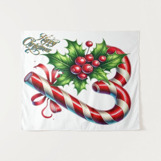 Tenture Joyeux Noël (Devant (Horizontal))