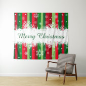 Tenture Joyeux Noël (En situation (horizontale))