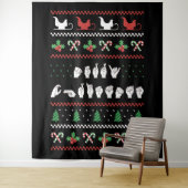 Tenture Joyeux Noël - ASL American Sign Language I (En situation)