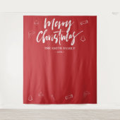 Tenture Joyeux Noël Boutique Prop arrière-plan photo (Devant)