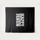 Tenture Joyeux Noël Jésus (Devant (Horizontal))