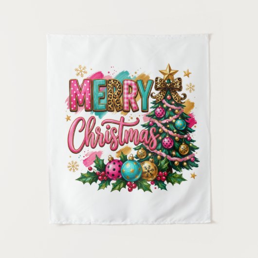 Tenture Joyeux Noël prépa (Devant)