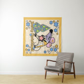 Tenture Joyeux Noël Symbole du Nouvel An Souris Caricature (En situation (horizontale))