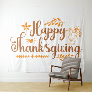 Tenture Joyeux Thanksgiving