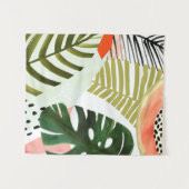 Tenture Jungle battre la végétation tropicale (Devant (Horizontal))