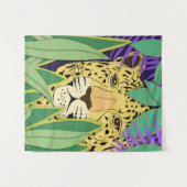 Tenture Jungle Cat Moyen (Devant (Horizontal))