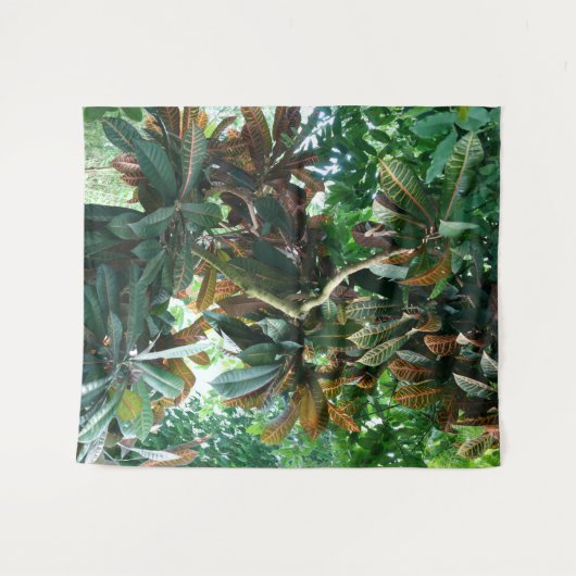 Tenture Jungle tropicale verte (Devant (Horizontal))