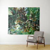 Tenture Jungle tropicale verte (En situation (horizontale))