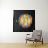 Tenture Jupiter Planet Artwork - Illustration de l'espace  (En situation (horizontale))