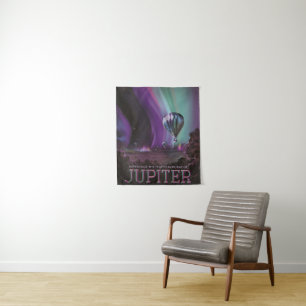 Tenture Jupiter Travel by Hot Air Balloon Bighty Aurora