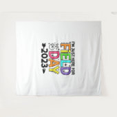 Tenture Juste Ici Pour La Journée Du Terrain 2023 Enseigna (Devant (Horizontal))