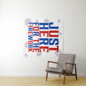 Tenture Juste Ici Pour Le Feu D'Artifice Drôle Pour Deux (En situation (horizontale))