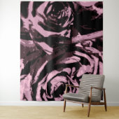 Tenture Juste quelques Roses (En situation)