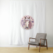 Tenture Juste une fille qui aime les chevaux (2) (En situation)