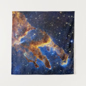 Tenture JWST Pillars of Creation, 2022 - Eagle Nebula, M16 (Devant (Horizontal))
