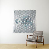 Tenture Kabbalah l'arbre de la coquille et de la perle (En situation (horizontale))