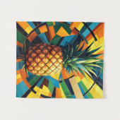 Tenture Kaléidoscope Ananas - Conception Empire Ananas (Devant (Horizontal))