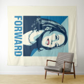 Tenture Kamala Harris Forward (En situation (horizontale))