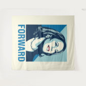 Tenture Kamala Harris Forward (Devant (Horizontal))