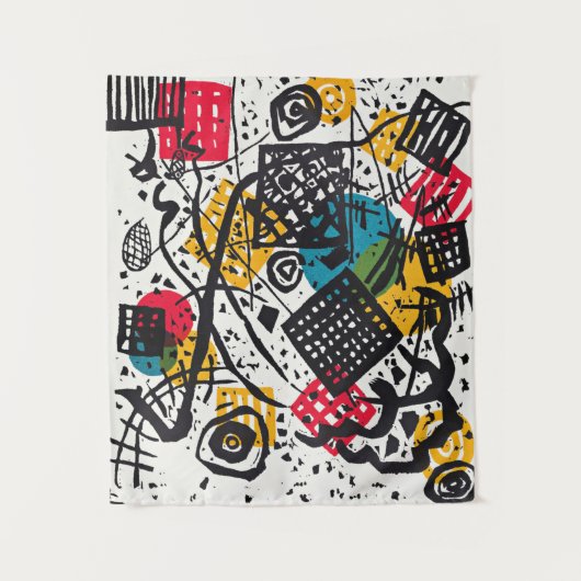 Tenture Kandinsky - Petits Mondes V, Art abstrait (Devant)