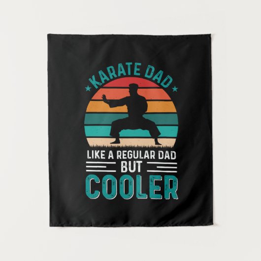 Tenture Karate Dad (Devant)