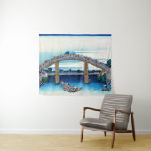 Tenture Katsushika Hokusai (En situation (horizontale))