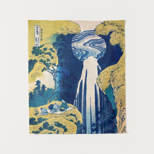 Tenture Katsushika Hokusai - Chutes Amida (Devant)