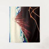 Tenture Katsushika Hokusai - Éclairages sous le sommet (Devant)