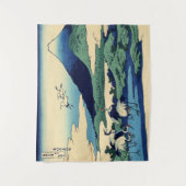 Tenture Katsushika Hokusai - Umegawa dans la province de S (Devant)